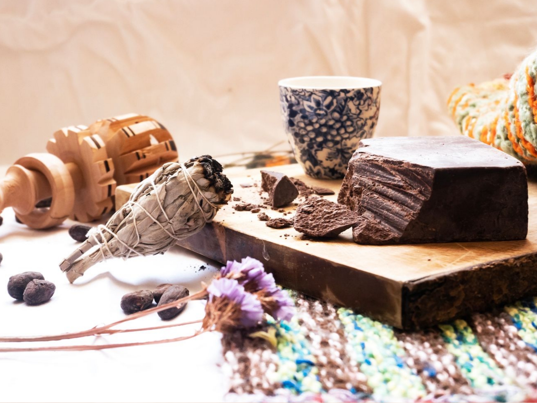 Kakao schenkt uns Herzöffnung und Verbindung mit uns selbst.